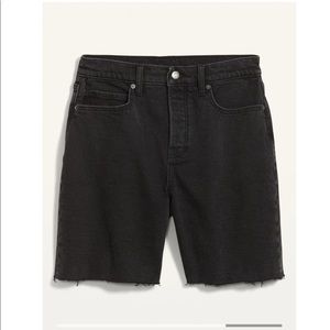 Gap Extra High Waisted Cut Off Jean Shorts